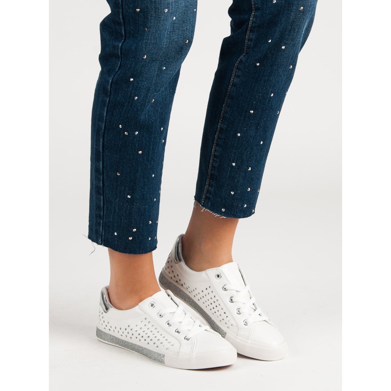 Kylie Sneakers Bianche Con Stelle bianca 2