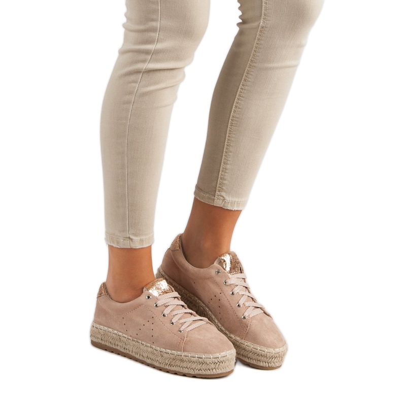 Seastar Espadrillas legate rosa 2