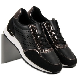 Scarpe sportive nere nero 1