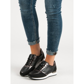 Scarpe sportive nere nero 2