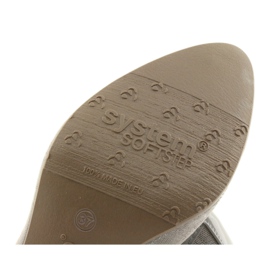 Arka Ark pompa donna in pelle Sua flessibile 5137 grigio 6