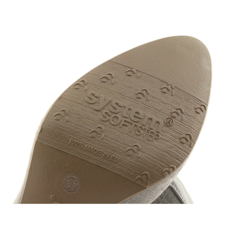 Arka Ark pompa donna in pelle Sua flessibile 5137 grigio 6