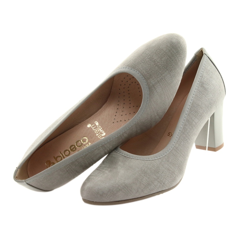 Arka Ark pompa donna in pelle Sua flessibile 5137 grigio 5