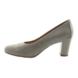 Arka Ark pompa donna in pelle Sua flessibile 5137 grigio 2