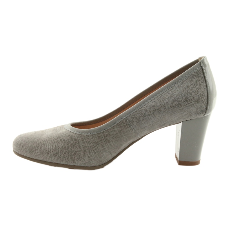 Arka Ark pompa donna in pelle Sua flessibile 5137 grigio 2