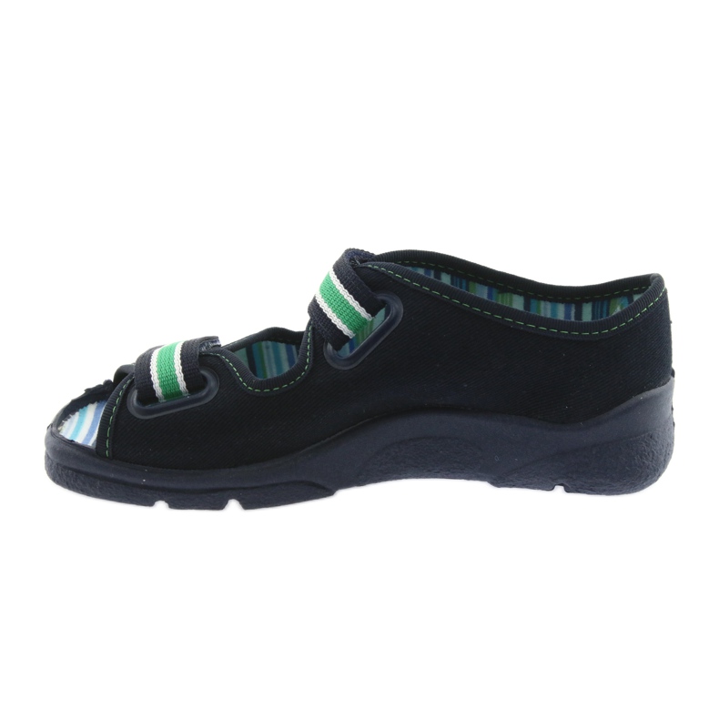 Sandali Befado scarpe per bambini 969X073 blu navy blu verde 2