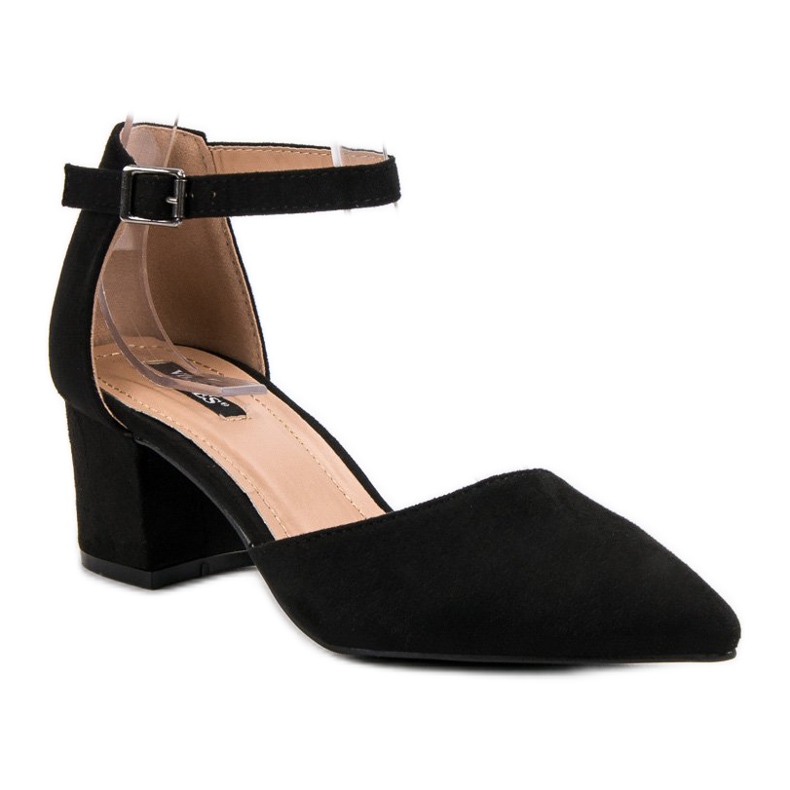 Décolleté nere in spitz VICES nero 1