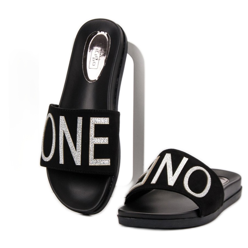 Filippo Pantofole Black One nero 1