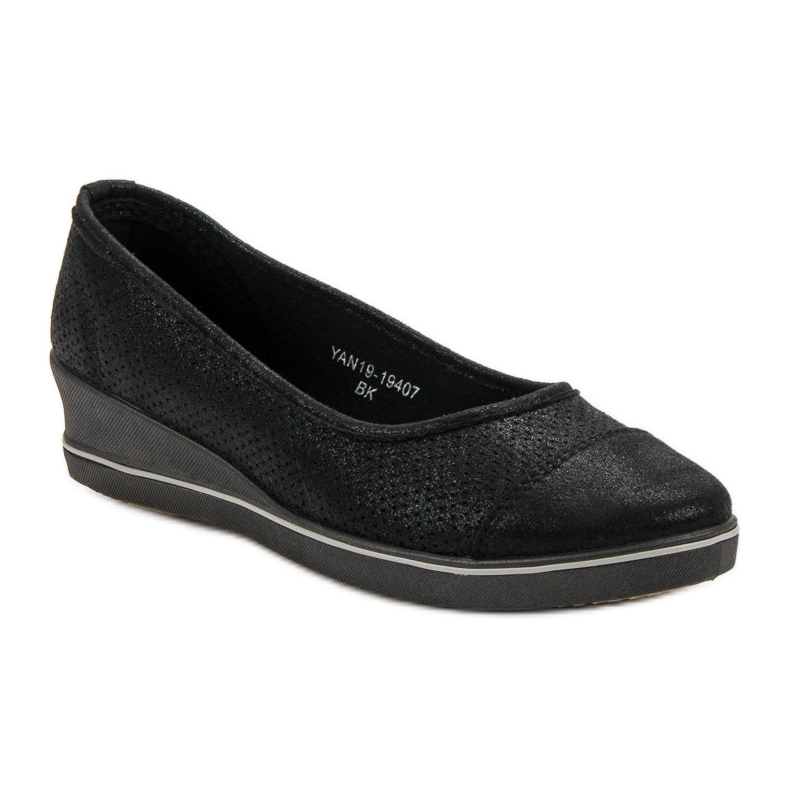 VINCEZA ballerine sportive nero 1