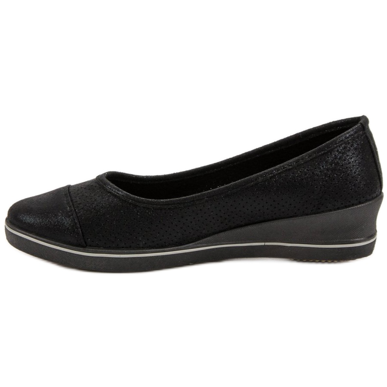VINCEZA ballerine sportive nero 2