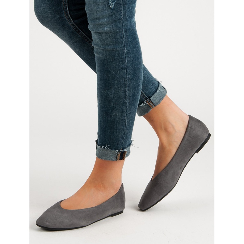 Seastar Ballerine scamosciate grigie grigio 2