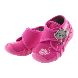 Scarpe per bambini Befado 523P013 rosa grigio 3