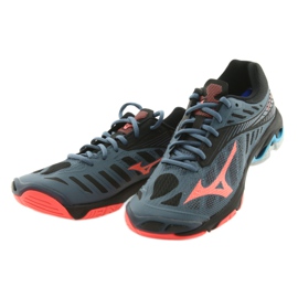 Mizuno Wave Lighting Z4 W V1GC180065 scarpe da pallavolo grigio 3