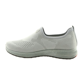Scarpe Sportive Grigie Slip Grigie DK SA089 grigio rosso 2