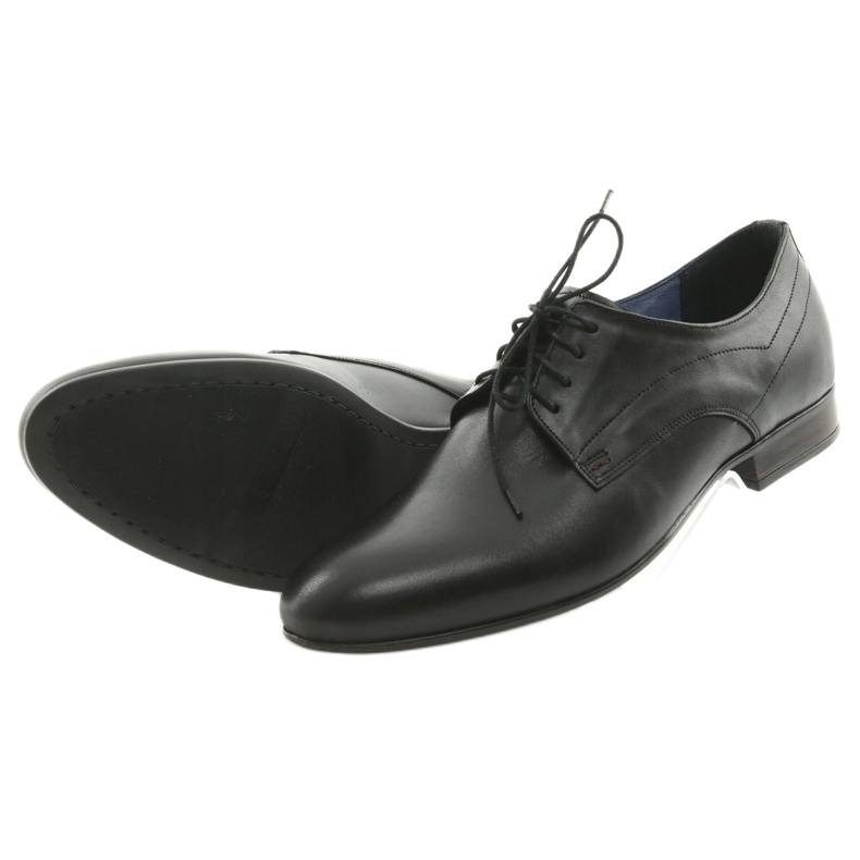 Nikopol Scarpe in pelle nera 1693 nero 4