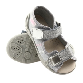 Scarpe per bambini Befado 342P002 argento grigio 3