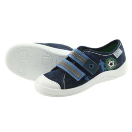 Sneakers per bambini Befado 672X063 palla blu blu navy 5