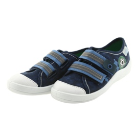 Sneakers per bambini Befado 672X063 palla blu blu navy 3