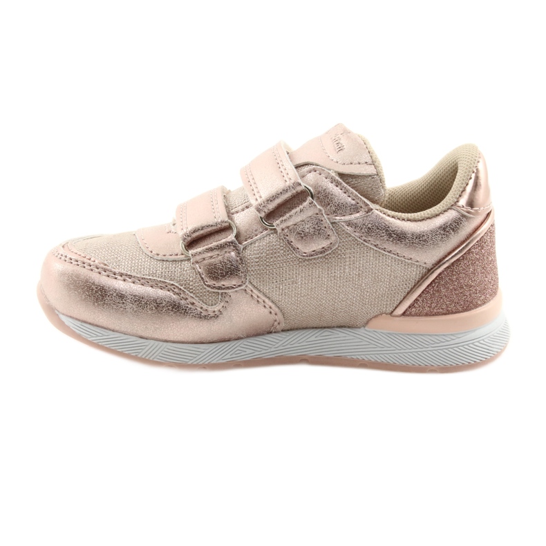 Różowe Sneakers American Club ES25 oro rosa giallo 2