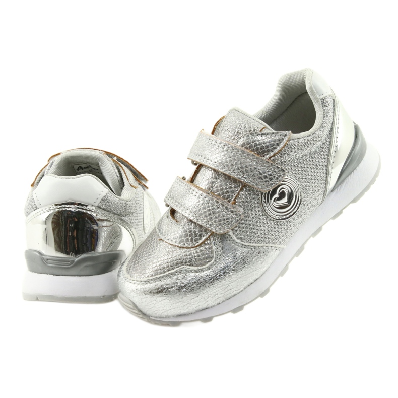 Scarpe sportive argento American Club ES26 grigio 8