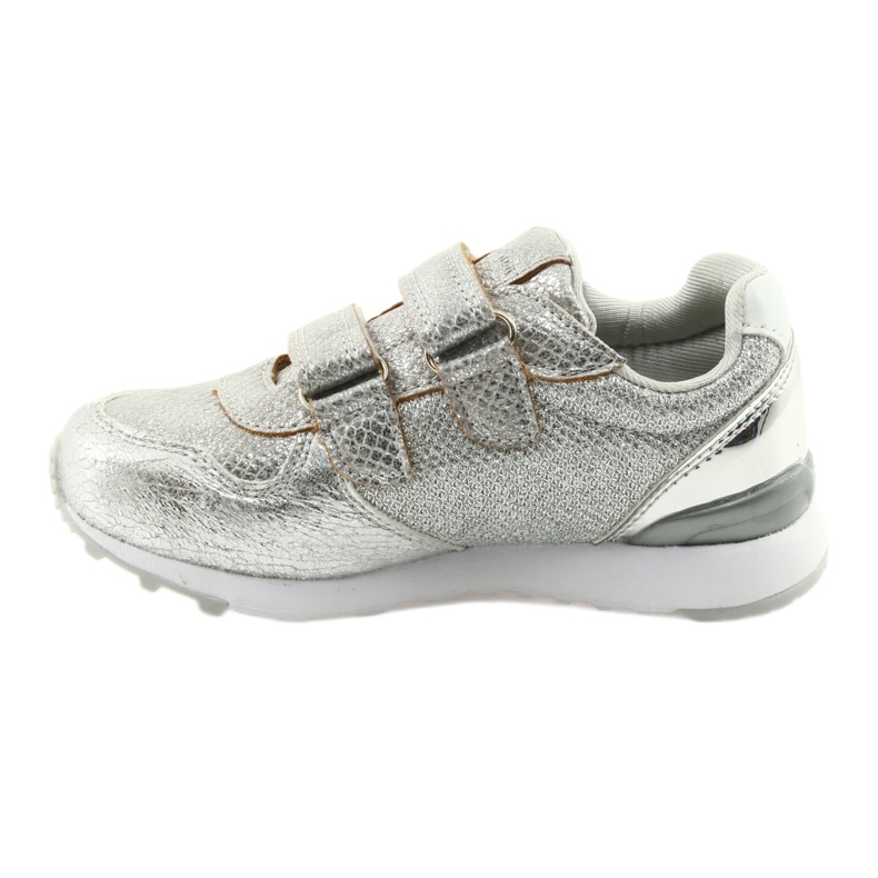Scarpe sportive argento American Club ES26 grigio 4