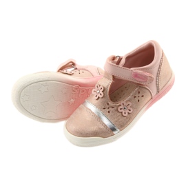 Ballerine damigella American Club GC20 grigio giallo rosa 4