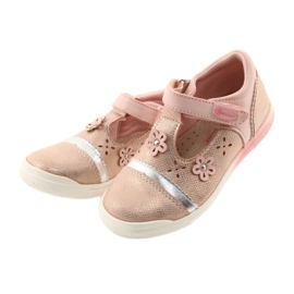Ballerine damigella American Club GC20 grigio giallo rosa 3