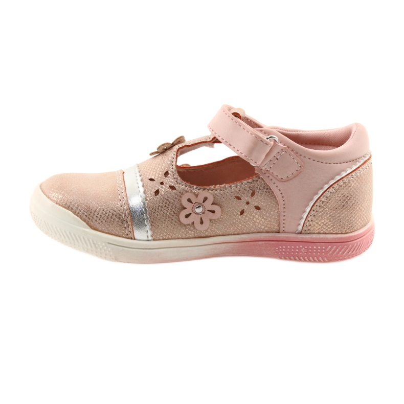Ballerine damigella American Club GC20 grigio giallo rosa 2