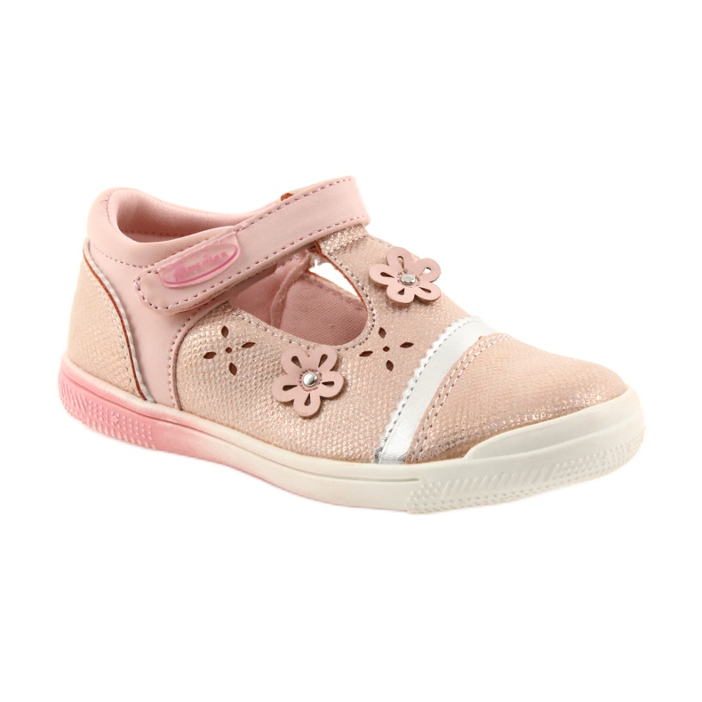 Ballerine damigella American Club GC20 grigio giallo rosa 1