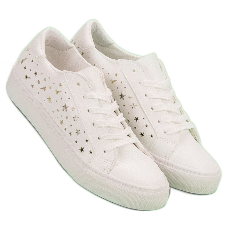 J. Star Sneakers Basse Con Stelle bianco 2