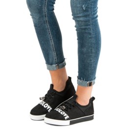 Bestelle Love Slip-On Scarpe Sportive nero 1