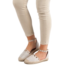 Forever Folie Espadrillas grigie grigio 1