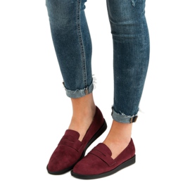 Best Shoes Mocassini casual bordeaux rosso 1