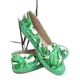 Espadrillas da donna verdi 68-75 Green verde 1