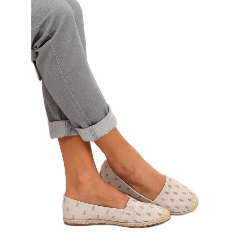 Espadrillas con ananas beige 68-82 Beige 1
