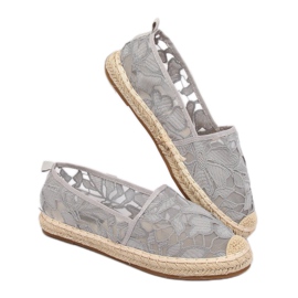 Espadrillas traforate grigie 68-130 Grey grigio 2