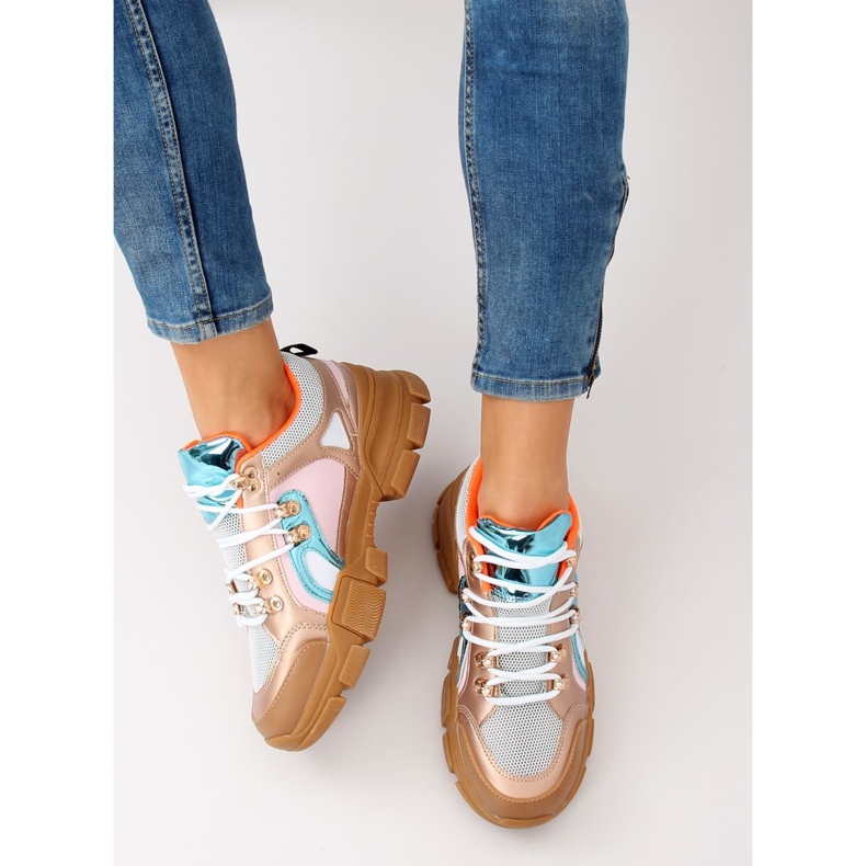 Sneakers multicolori 2974 Champagne multicolore 1