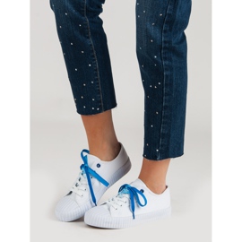 Yes Mile Sneakers bianche alla moda bianca 1