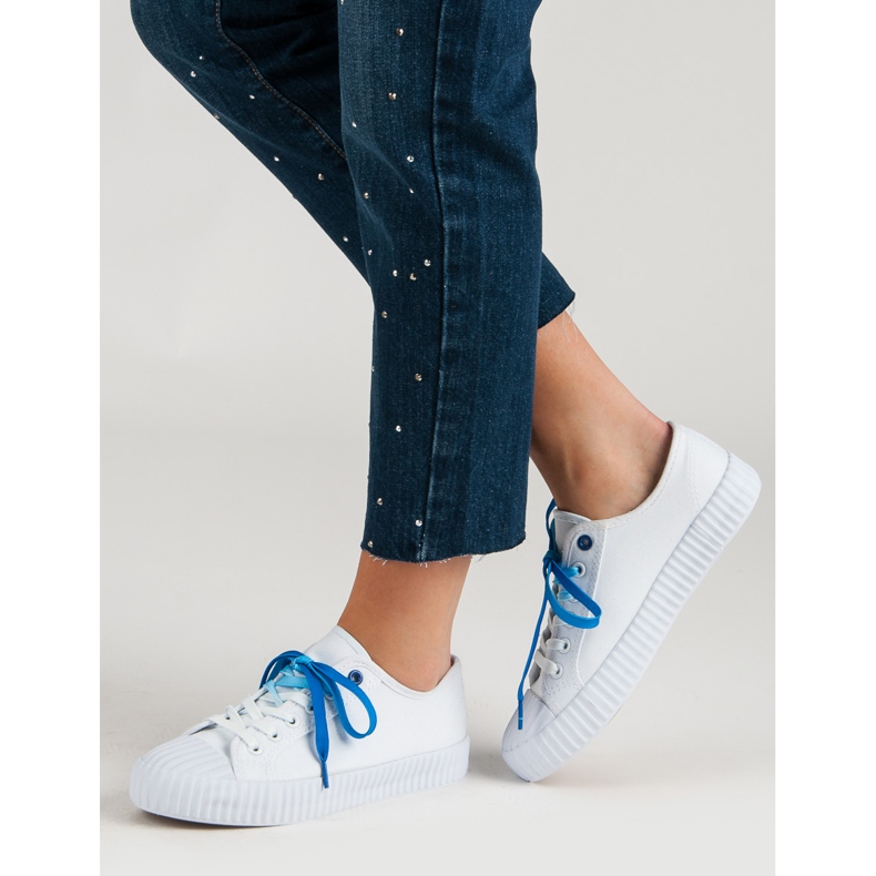 Yes Mile Sneakers bianche alla moda bianca 2