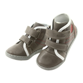 Ren But Ragazzi in pelle con Ren grigio in velcro 1423 ma ma 3