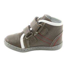 Ren But Ragazzi in pelle con Ren grigio in velcro 1423 ma ma 2