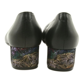 Arka Pompe in pelle da donna Nero 5627 5