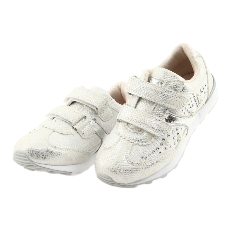Ragazze sportive American Club ES19 argento bianco grigio 3
