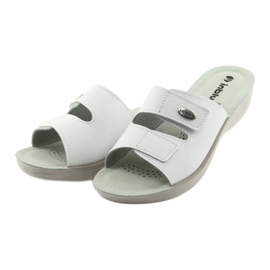 Zeppa velcro Inblu PL028 bianco 3