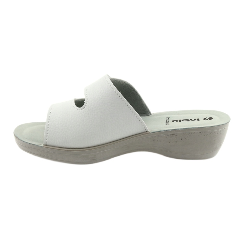 Zeppa velcro Inblu PL028 bianco 2