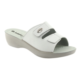 Zeppa velcro Inblu PL028 bianco 1
