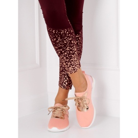 Scarpe sportive rosa T511 Champagne 1