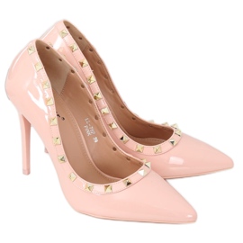 Décolleté con spilla Valentina pink LL-76P Pink rosa 2