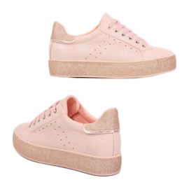 Sneakers rosa da donna R249 Pink 1