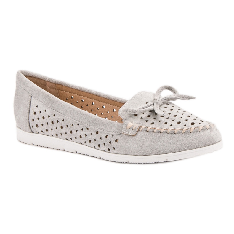 Seastar Mocassini grigi traforati grigio 1